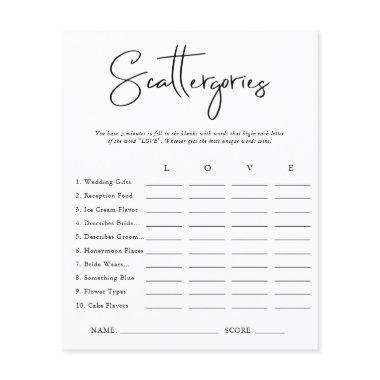 Scattergories |  Game