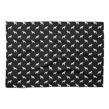Schnauzer kitchen tea towels - kitchen homewares