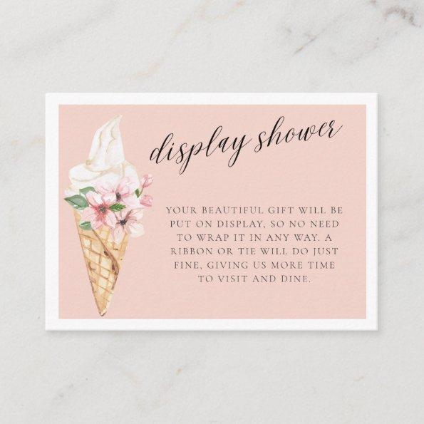 Scooped Up Bridal Shower Display Shower Enclosure Invitations