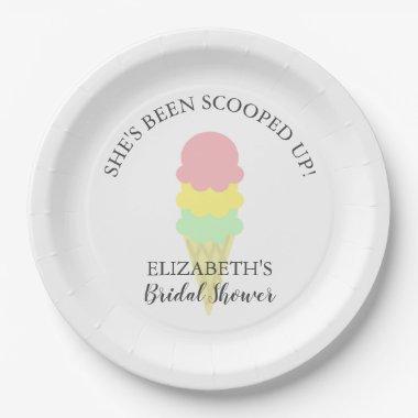 Scooped Up Ice Cream  Paper Plates