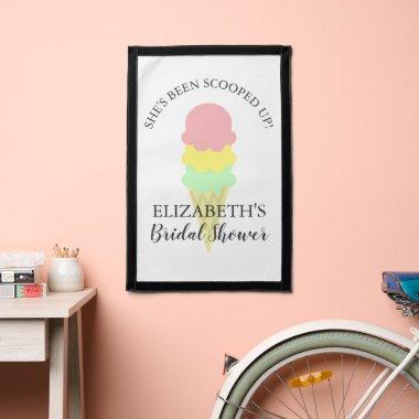 Scooped Up Ice Cream  Pennant