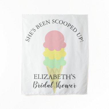 Scooped Up Ice Cream  Tapestry