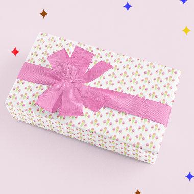 Scooped Up Ice Cream Bridal Shower Wrapping Paper