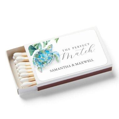 Sea Turtle Party Favors For Wedding  Matchboxes