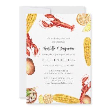 Seafood Boil Bofore I Do Engagement Party