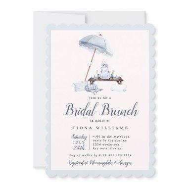 Seaside Beach Bridal Brunch Shower
