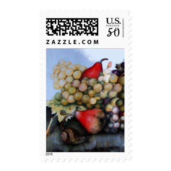 SEASON'S FRUITS 1 - GRAPES AND PEARS POSTAGE