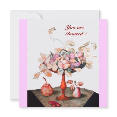 SEASON'S FRUITS / FLOWERS ,PRUNES, AND LEAVES Invitations