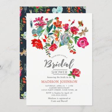 Secret Floral Garden | Bridal Shower | Invitations