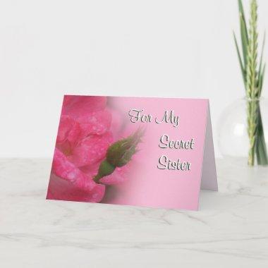 Secret Sister Rose Invitations-customize any attendant Invitations