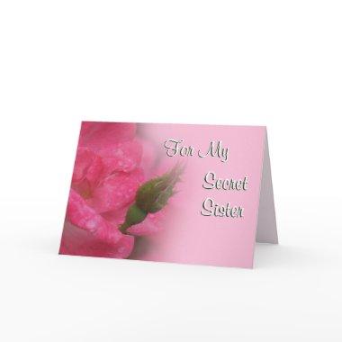 Secret Sister Rose Invitations-customize any attendant Invitations