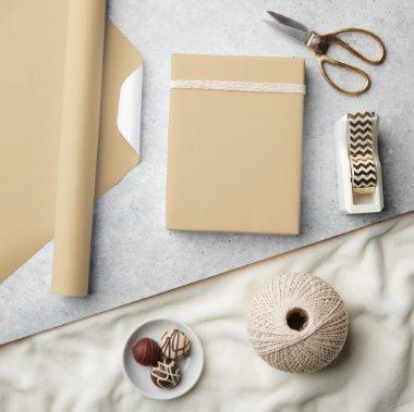 Sequin Yellow Solid Color Wrapping Paper