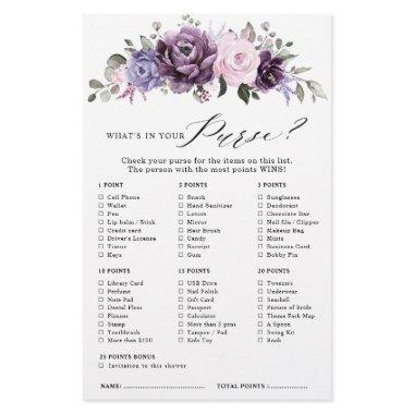 Shades of Dusty Purple Blooms  Game