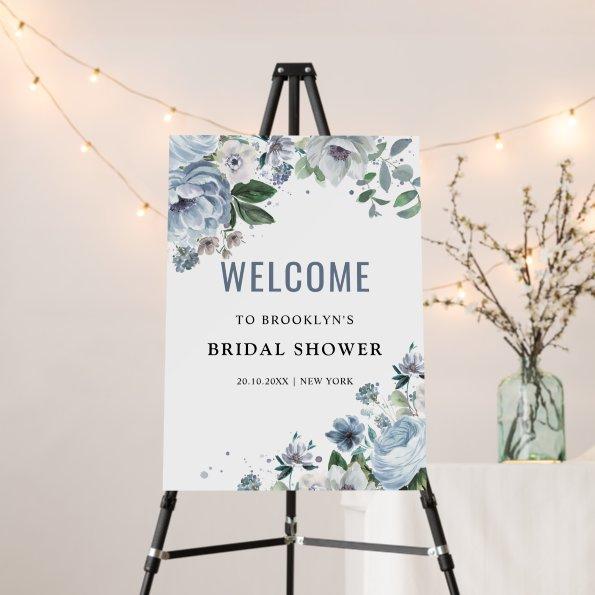 Shades of Grey Dusty Blue  Welcome Fo Foam Board