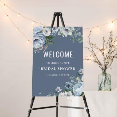 Shades of Grey Dusty Blue  Welcome Fo Foam Board