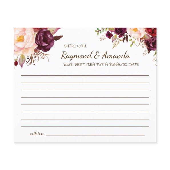 Share a Date Idea for Couple  Flyer