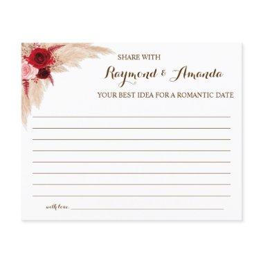 Share a Date Idea for Couple  Flyer