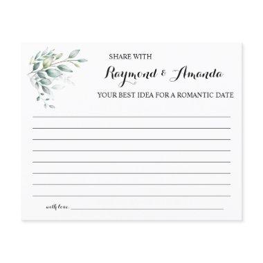 Share a Date Idea for Couple  Flyer