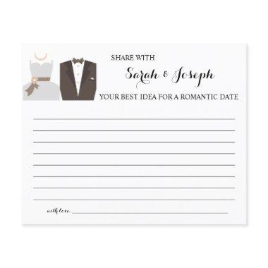 Share a Date Idea for Couple  Flyer