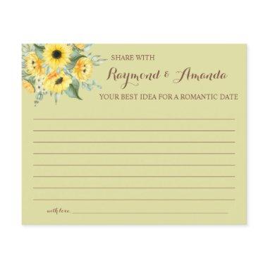 Share a Date Idea for Couple  Flyer