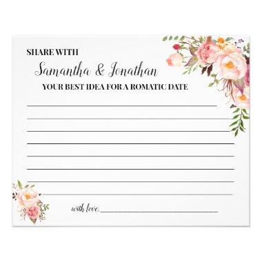 Share a Date Idea for the Happy Couple Shower Invitations Flyer