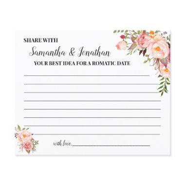 Share a Date Idea for the Happy Couple Shower  Flyer