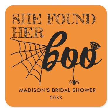 She Found Her "Boo"  Stickers