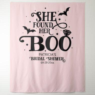 She Found Her Boo Halloween Bridal Shower Backdrop