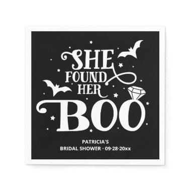 She Found Her Boo Halloween  Napkins