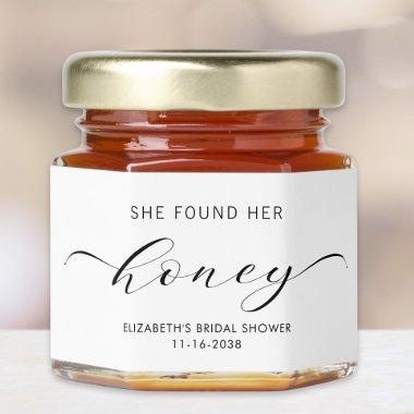 She Found Her Honey  Honey Jar Favors