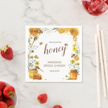 She Found her Honey  Napkins