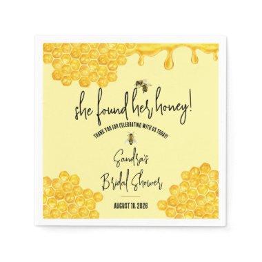 She Found Her Honey!  Napkins