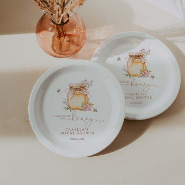 She found her honey  Paper Plates