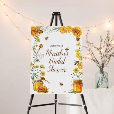 She Found her Honey  Welcome Foam Board