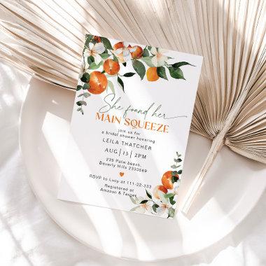 She found her main squeeze bridal shower Invitations