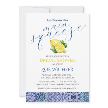 She Found Her Main Squeeze  Invite