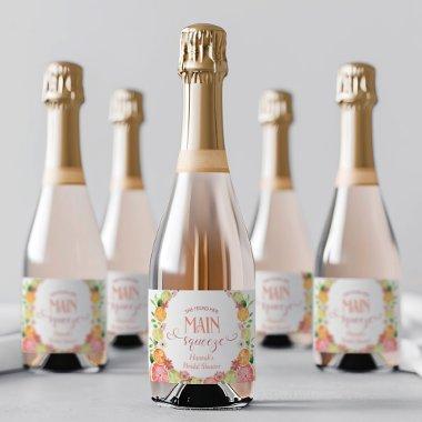 She Found Her Main Squeeze Citrus  Sparkling Wine Label