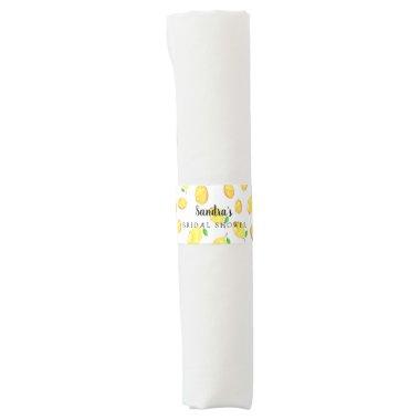 She Found Her Main Squeeze Lemon  Napkin Bands
