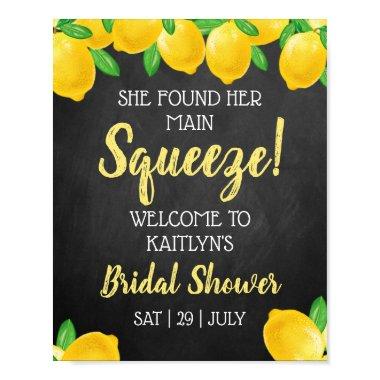 She Found Her Main Squeeze Lemon  Poster