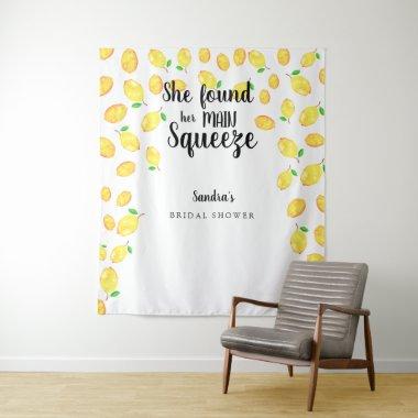 She Found Her Main Squeeze Lemon  Tapestry