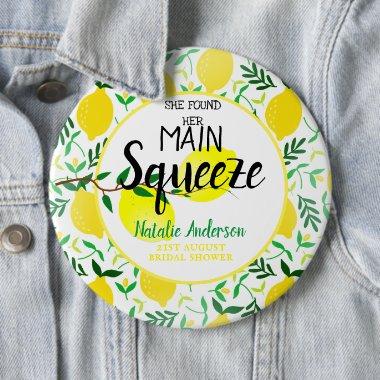She Found Her Main Squeeze Lemons  Button