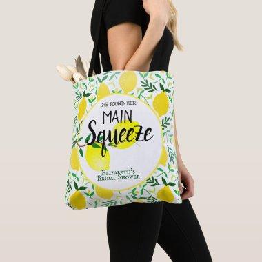She Found Her Main Squeeze Lemons  Tote Bag