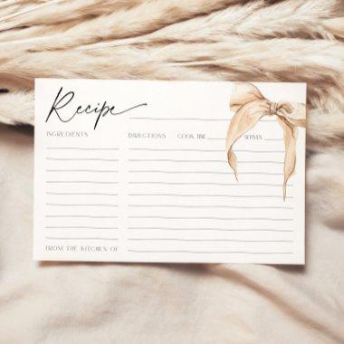She is Tying the Knot Beige Bridal Bow Recipe