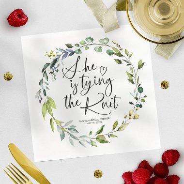 She Is tying The Knot  Napkins