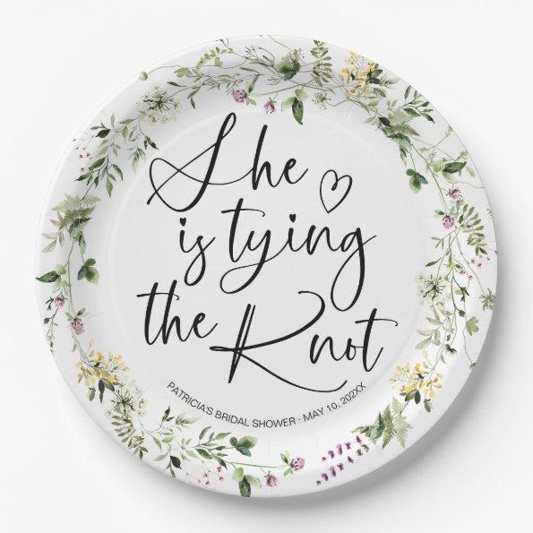 She Is tying The Knot  Paper Plates