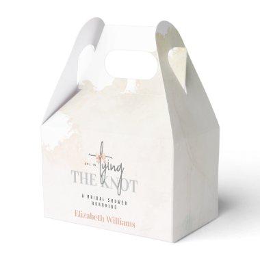 She Is Tying The Knot Chic  Party Favor Boxes
