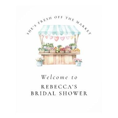 She’s fresh off the market  Welcome Poster