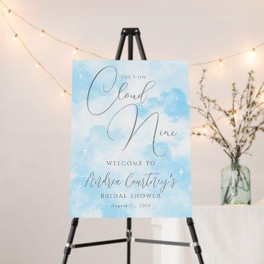 She’s on Cloud Nine Dreamy Blue  Foam Board