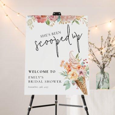 She's Been Scooped Up  Welcome Sign