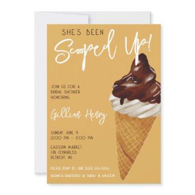 She's Been Scooped Up! Ice Cream